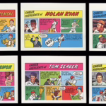 Topps Comics baseball cards presentation