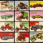 1954 Topps World on Wheels trading card set of 20 cards