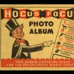 Topps Hocus Focus photo album, vintage cover