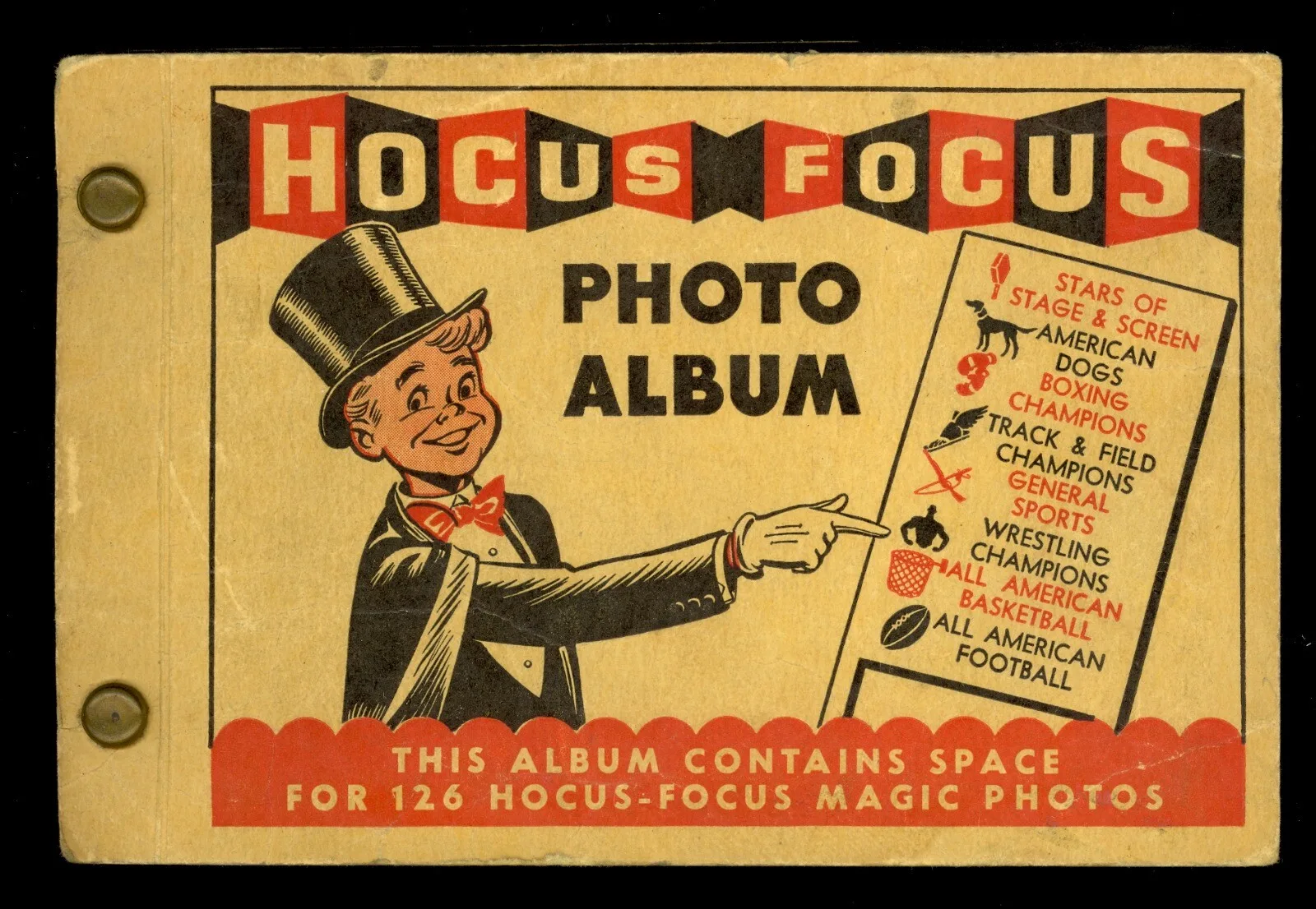 1948 Topps Hocus Focus: The Self-Developing Cards That Started It All