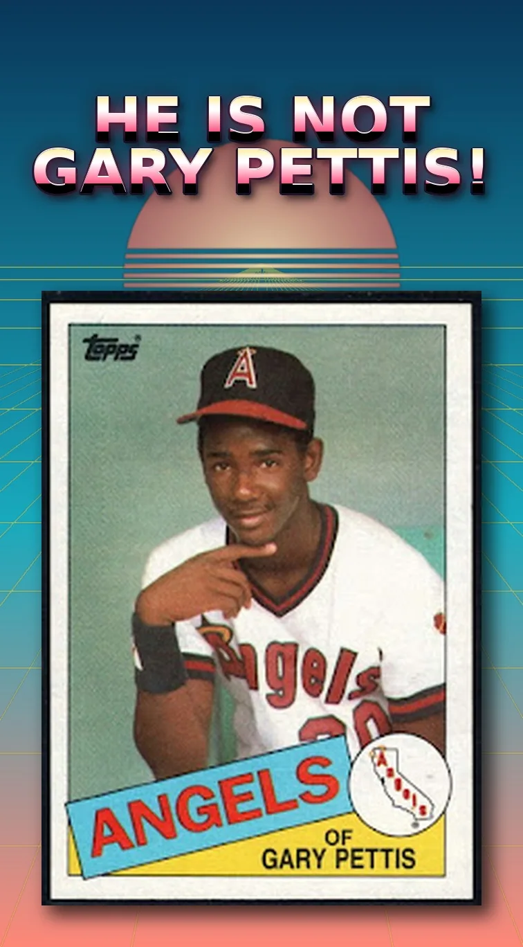 1985 Topps Gary Pettis Error Card #497: The Full Story