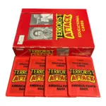 Terrorist attack cards » Cards Mania 1987 Terrorist Attack trading cards in box and packs from the Piedmont Candy Company set